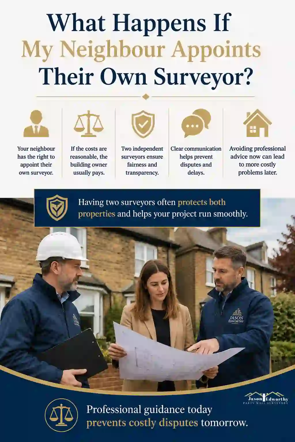 What Happens If My Neighbour Appoints Their Own Surveyor Westminster?